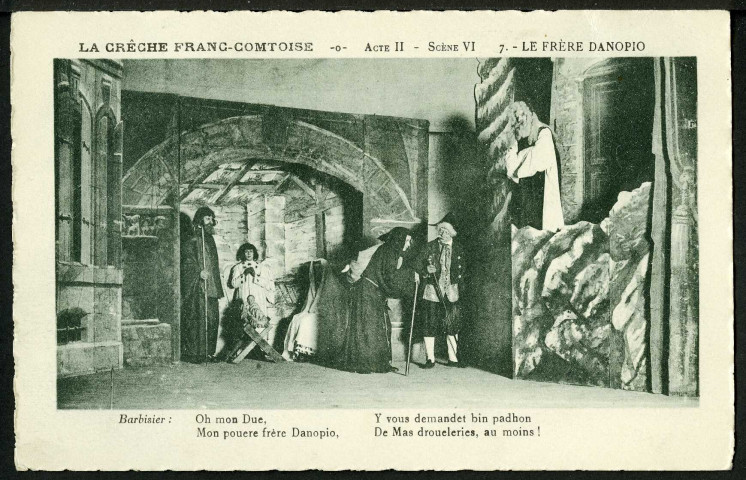 La crèche Franc-Comtoise, le frère Danapio