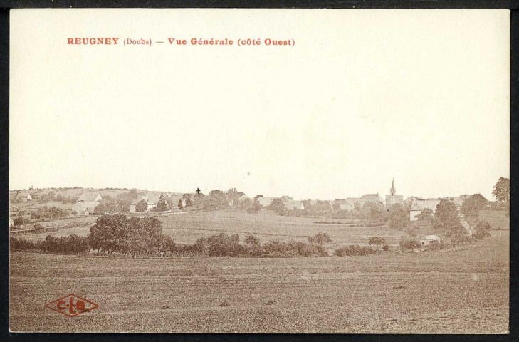 Vue générale, côté ouest