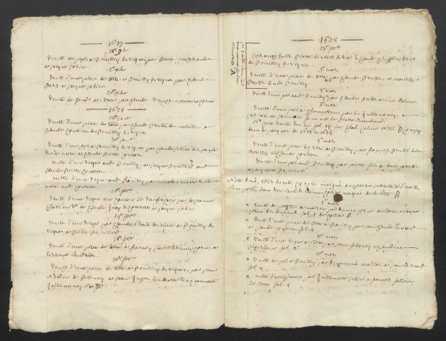 Minutes et répertoires