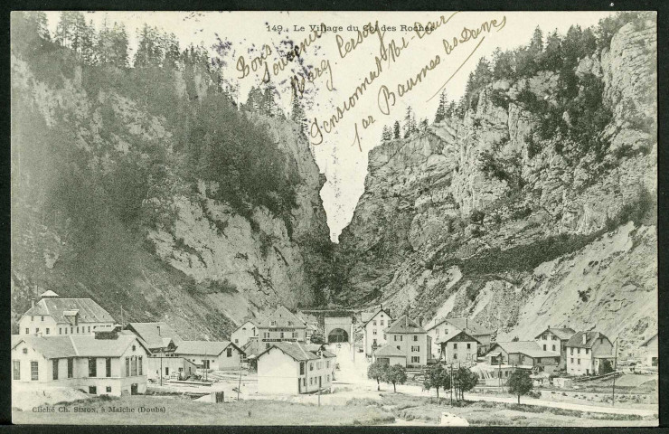 Le village du col des roches