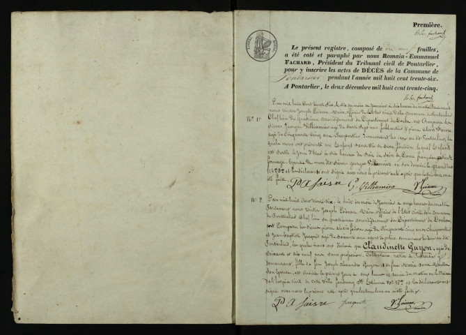 D 1836