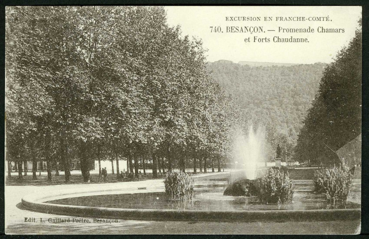 Promenade Chamars, fort de Chaudanne