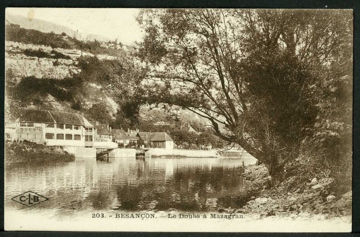 Le Doubs à Mazagran
