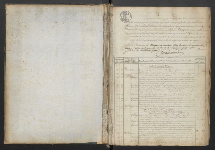 23 novembre 1842-2 avril 1849