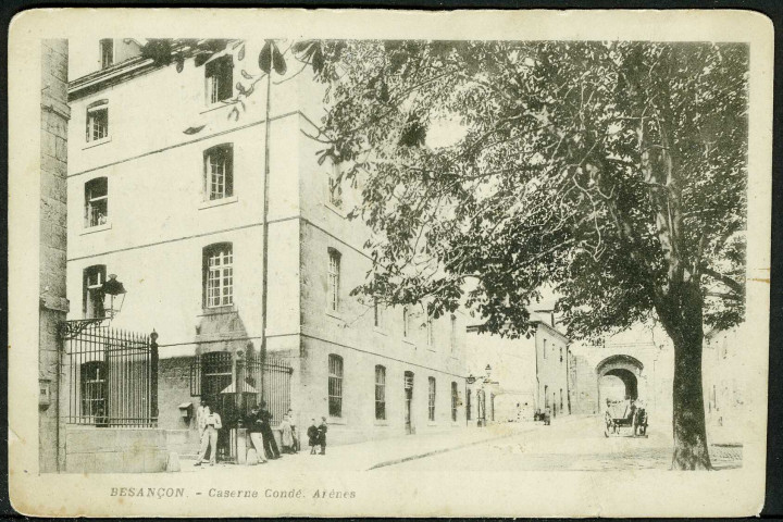 La caserne Condé, place Marulaz