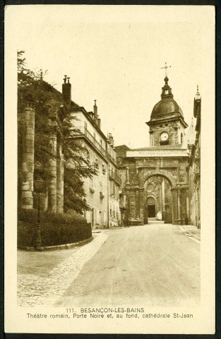 Square Castan, vestiges du théâtre romain