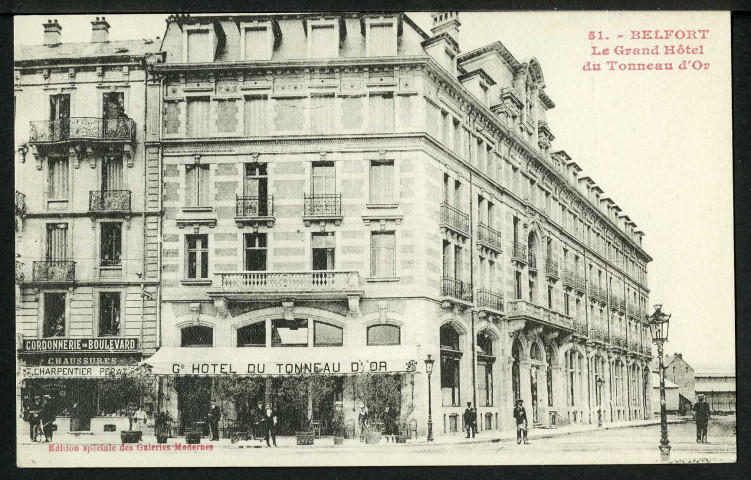 "Grand hôtel du Tonneau d'Or"