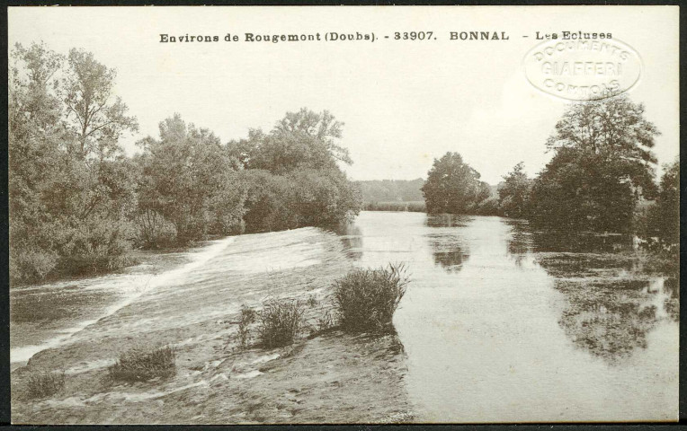 Environs de Rougemont, les écluses
