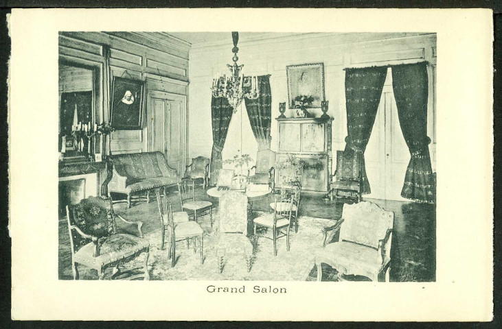 Pensionnat Notre-Dame du Sacré Coeur, grand salon
