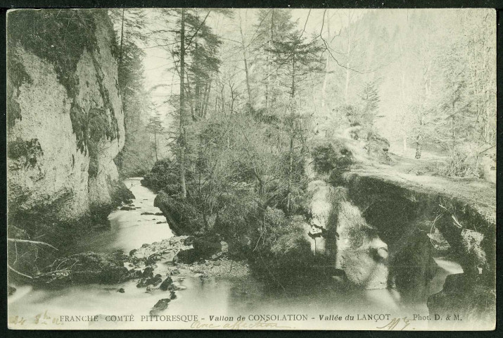Vallée du Lonçot, source du Lonçot