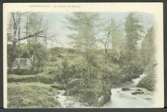 Vallée du Lonçot, source du Lonçot