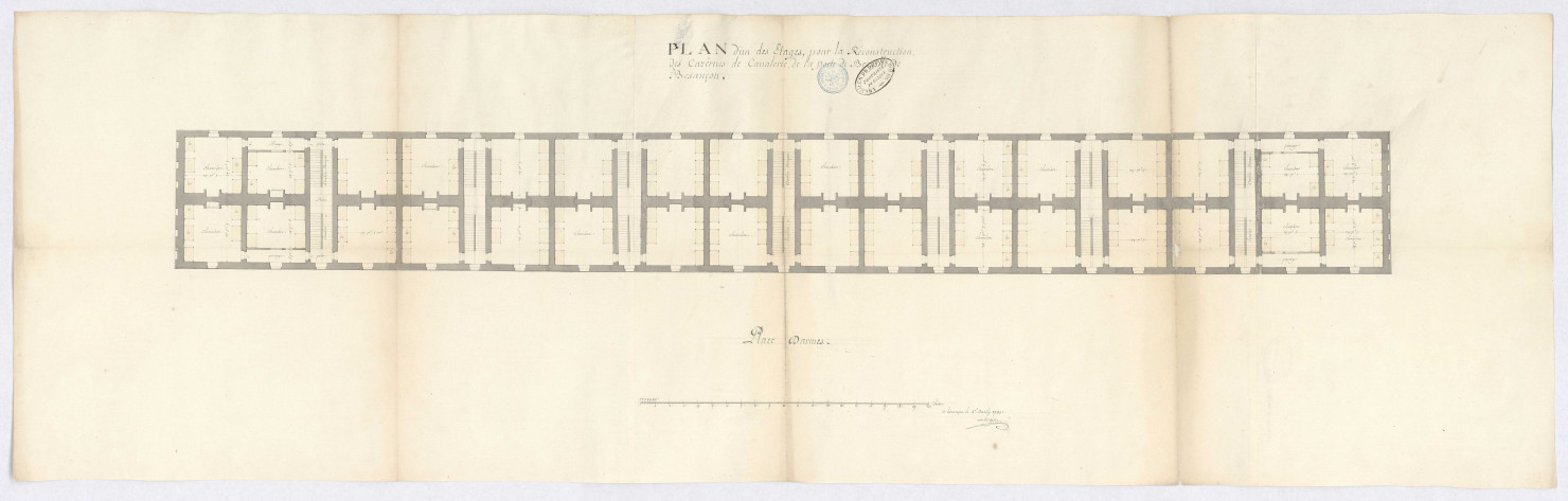 Plan d'un des étages