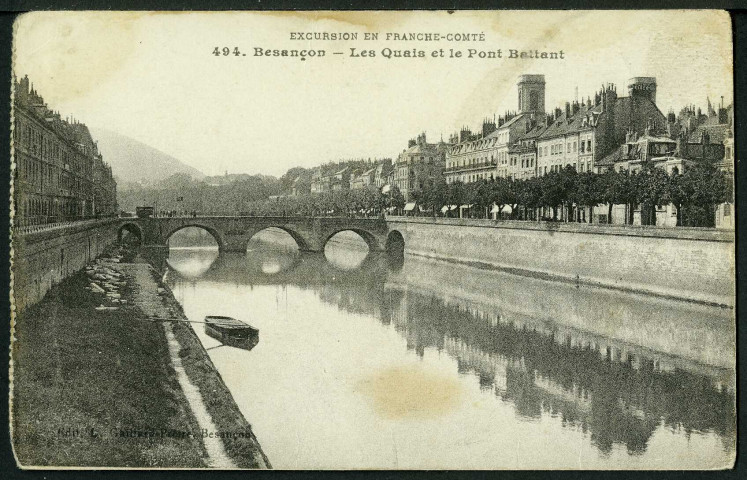 Les quais et le pont Battant