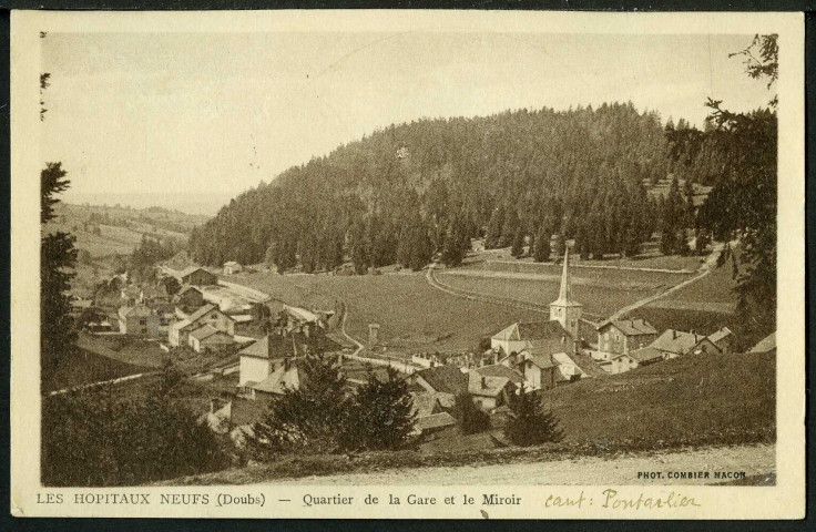 Quartier de la gare et le Miroir
