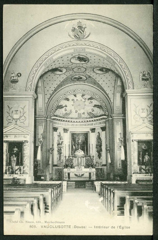 Intérieur de l'église