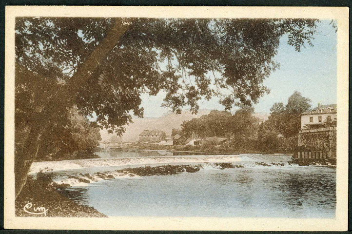 Le Doubs et le barrage de Micaud