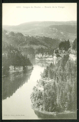 Gorges du Doubs. Bassin de la Vierge