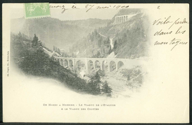 Viaduc de l'Evalude et viaduc des Crottes
