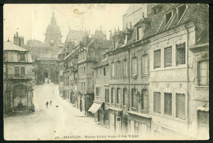 Maison Victor Hugo et rue Saint-Jean