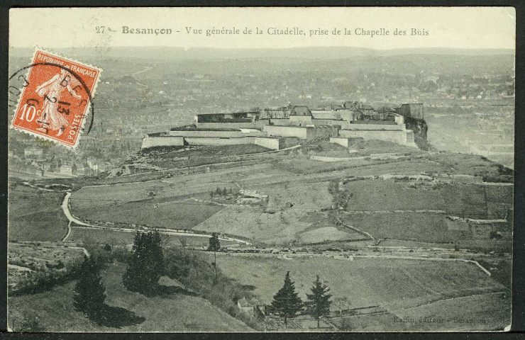 La citadelle prise de la Chapelle des Buis