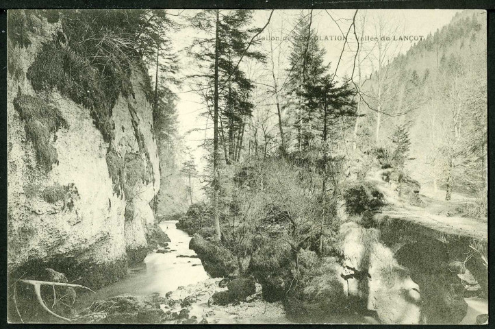Vallée du Lonçot, source du Lonçot