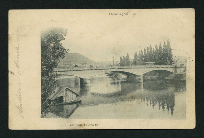 Le pont Saint-Pierre