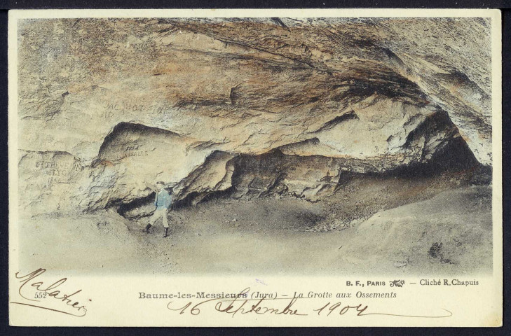 La grotte aux ossements