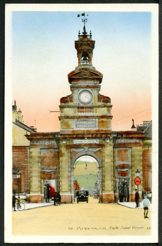 Vue de la porte Saint-Pierre