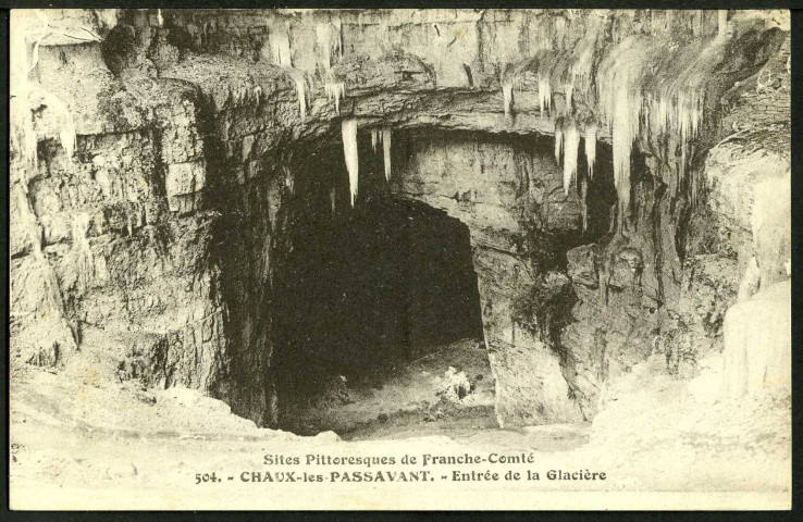 Entrée de la glacière