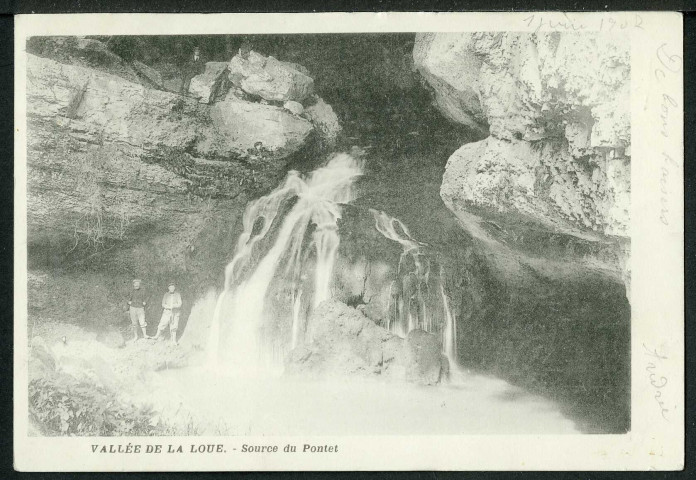 Vallée de la Loue. Source du Pontet