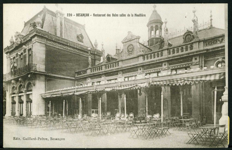 Restaurant des bains salins de la Mouillère