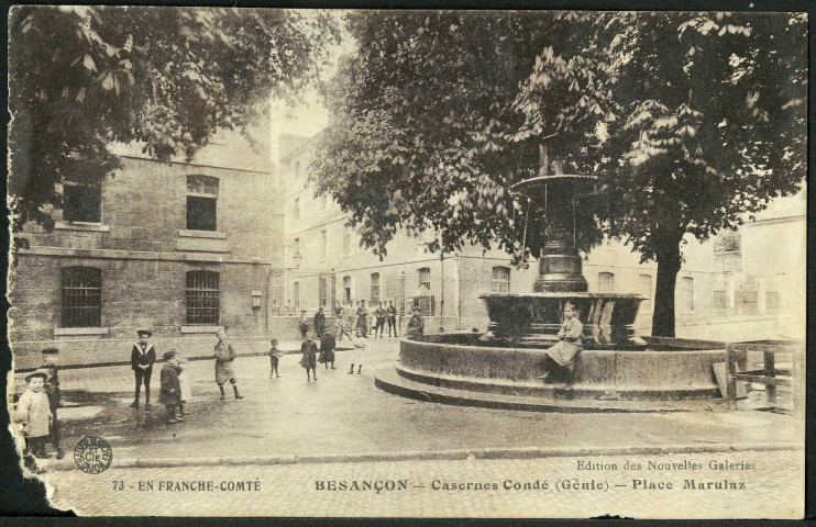 La caserne Condé, place Marulaz