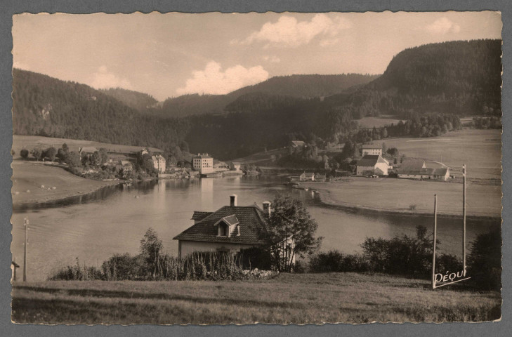 Le Doubs. Frontière Franco-Suisse. Les Pargots