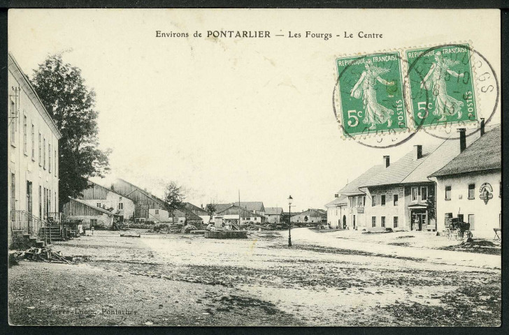 Les Fourgs, le centre