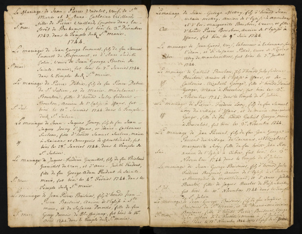 M 1742-1771 (protestants)