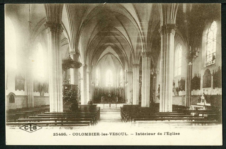 Intérieur de l'église