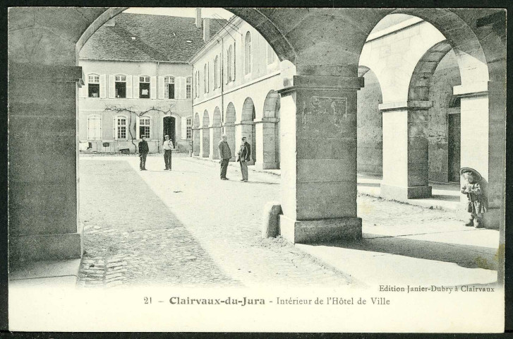 Intérieur de l'hôtel de ville