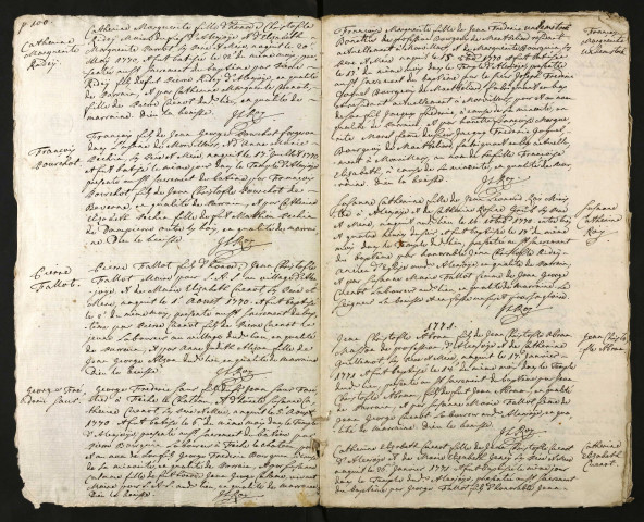 BMS 1770-1772 (protestants)