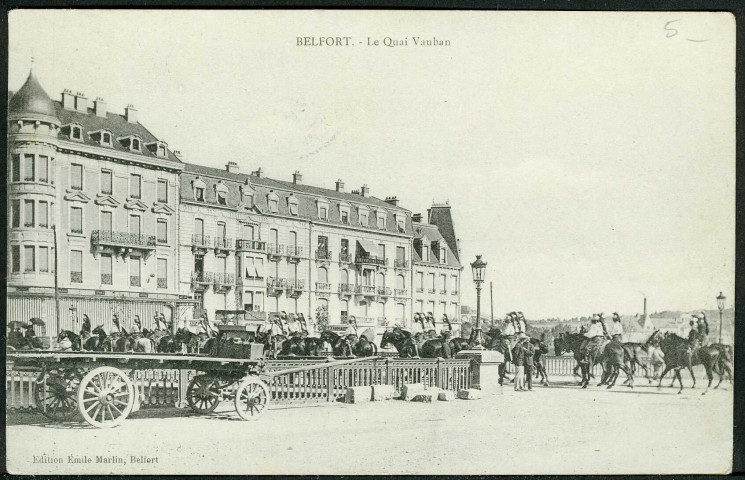 Le quai Vauban
