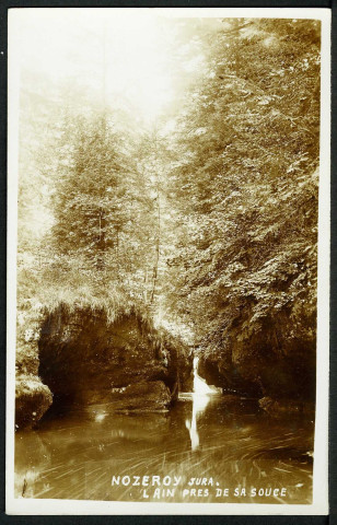 L'Ain près de sa source
