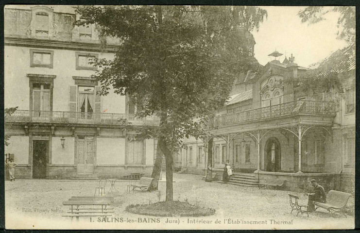 Intérieur de l'établissement thermal