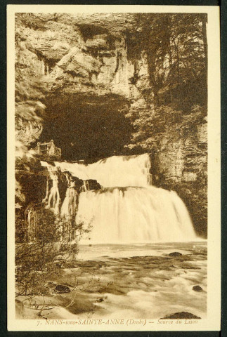 La grotte de la source du Lison