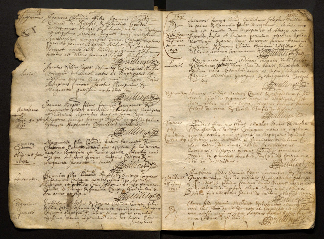 B 1691-1737