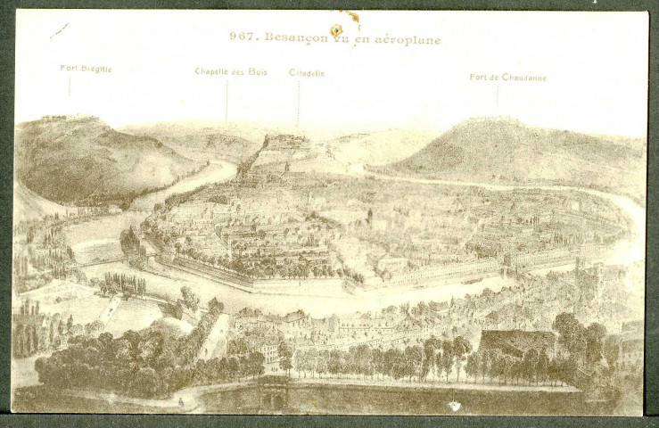 Vue en aéroplane