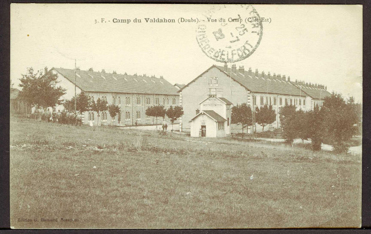 Vue du camp, côté Est