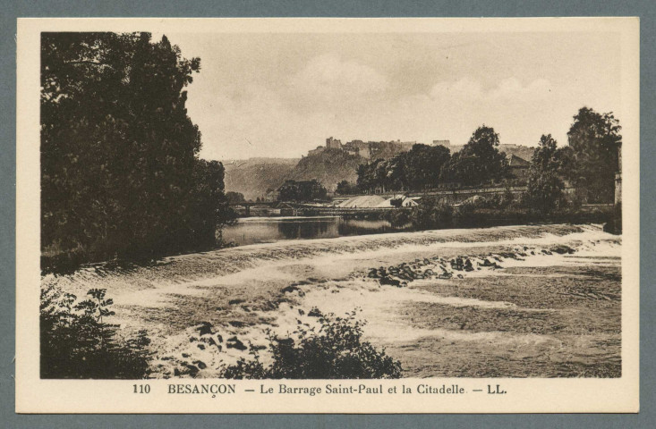 Le barrage Saint-Paul et la citadelle