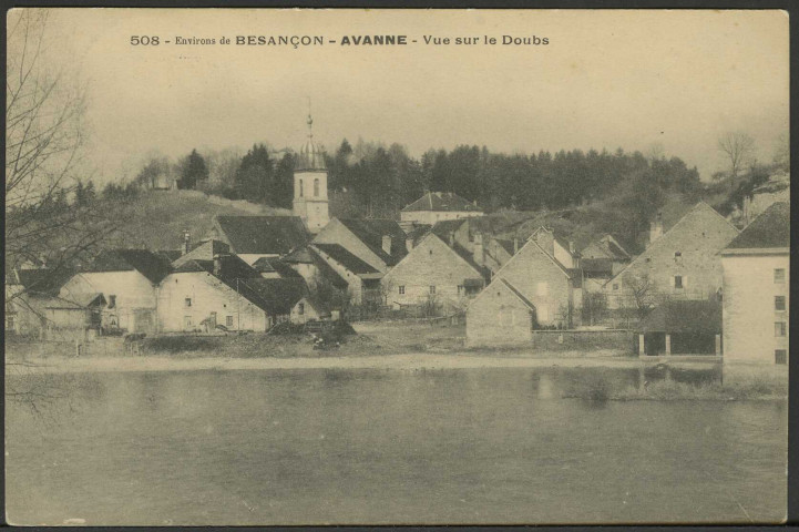 Vue sur le Doubs