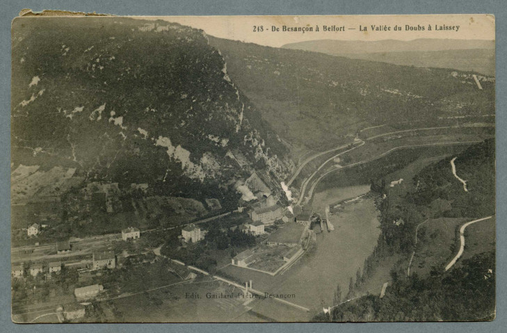 La vallée du Doubs à Laissey
