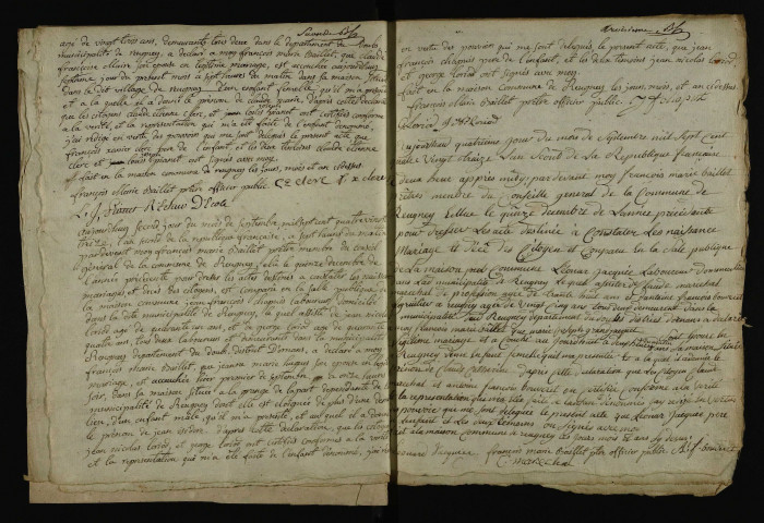 N 1793-1842 (manquent 1794-1799)