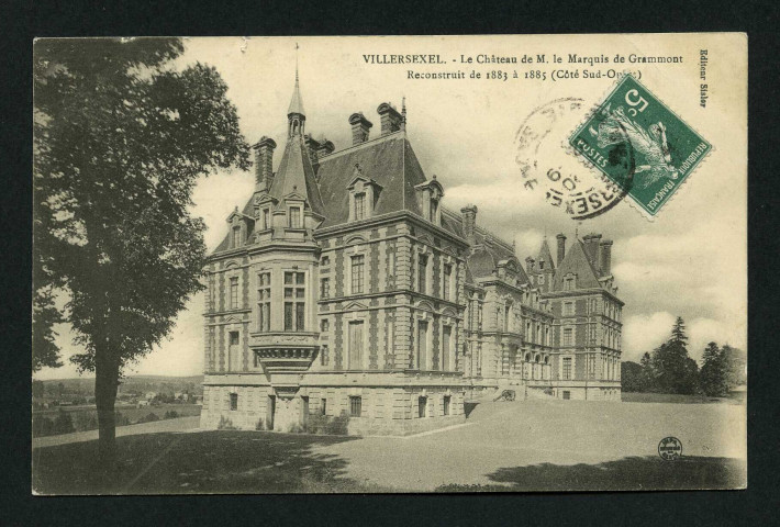 Le château de M. le Marquis de Grammont